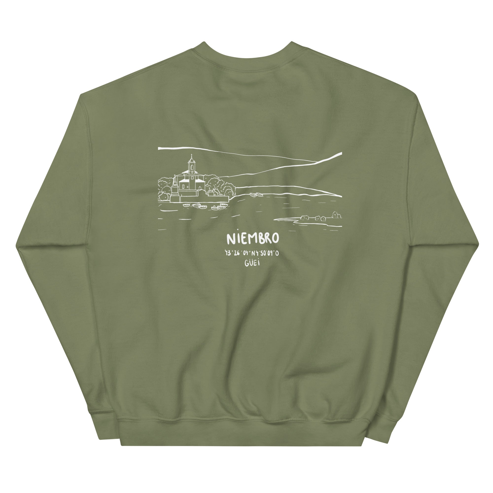 Sudadera Niembro sin capucha - Güei
